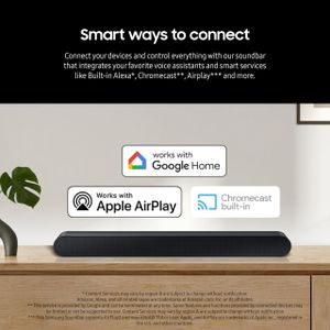 Samsung S60D 5.0 Soundbar – Dolby Atmos Surround Audio