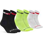 GripGrab Classic Regular Cut Single & Multipack Summer Cycling Socks Road Bicycle Mountain Gravel Bike Indoor Spinning