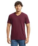 Jockey Men's Regular Fit V Neck Half Sleeved T-Shirt 2726_Wine Tasting_L