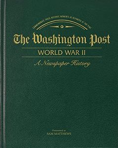 Signature gifts WW2 Personalized War Newspaper History Book - War Keepsake Educational Gift Told Through Newspaper Coverage - Add a Gift Message and Gold Embossed Name (WW2)