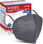 ChiSip KN95 Face Mask 20Pcs, 5 Laye