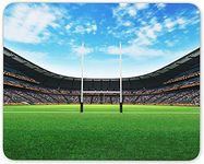 Destination Vinyl ltd Rugby Pitch RFC Stadium Mouse Mat Pad - Sports Fan Try Field Goal #16367