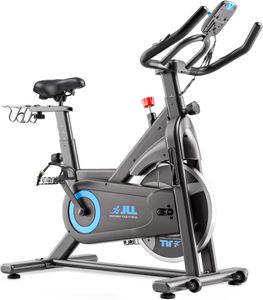 JLL IC400 ELITE Indoor Exercise Bike – 20kg Flywheel, Belt Drive, Black/Red