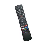 Replacement TV Remote Control for Bush/Vestel/Nordmende Smart TV LED LCD HDTV - No Setup Needed