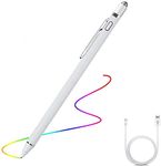 Stylus Pen for Touch Screens, ACETEND 1.45mm Fine Tip Smart Stylus Pen Compatible for iPad iPhone and Tablets Touchscreen Devices, Pocket Clip Keep The Stylus Pen Within Reach for Easy Portability