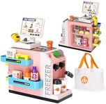 Jovow 48-Piece Pretend Play Cash Re