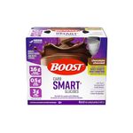 BOOST Diabetic Nutritional Supplement, Chocolate, 6x237ml, Case Pack of 4, Packaging May Vary