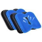 Kayak Seat Cushion, Anti Slip Thicken Gel Kayak Seat Pad Breathable Waterproof Kayak Cushion for Kayaks Canoe and Boat, Lifetime Kayak Accessories Equipment Gear for Fishing Kayak (Blue 2 Packs)