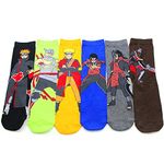 Japanese Anime Naruto Socks 6 Pairs,