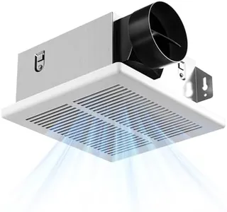 Amico Bathroom Exhaust Fan, 1.0 Sones, 80 CFM, Low Noise, Easy to Install, Ceiling Mounted Retrofit Ventilation Fans, No Attic Access Needed- UL Certified