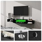 59" Floating TV Stand with Integrat