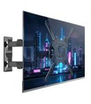BIG VUE P4 Full Motion Cantilever TV Wall Mount Bracket for 32 to 60 Inch LED/HD/Smart TVs, Universal Heavy Duty TV Wall Mount Stand with Swivel Rotation & Tilt Adjustments (Pack of 1)