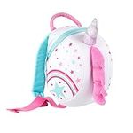 LittleLife Unisex Kids Toddler Backpack with Safety Rein, Unicorn, One Size