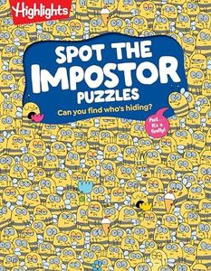 Spot the Impostor Puzzles: Kids Activity Book with Zany Odd-One-Out Scenes, Look-and-Find Puzzle Book for Kids Ages 7 and Up with Brain-Boosting Fun
