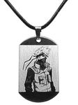 FADDY NATIVE Anime Dog Tag Necklace, Copy Ninja Dog Tag Anime Cosplay Accessories Collectible