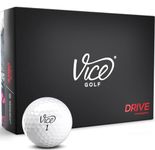 Vice Drive Golf Balls, White (One Dozen)