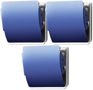 Extra Strong Magnetic Clips for Refrigerator and More - Large Blue (3 Pack)