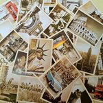 EUGU 32 Pcs 1 Set Vintage Retro Old Travel Postcards,Perfect for Wedding Guest Book