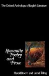 Romantic Poetry and Prose: Volume IV: Romantic Poetry and Prose: 4 (Oxford Anthology of English Literature)