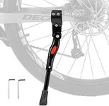 ROCKBROS Bike Kickstand Adjustable Bike Rear Mount Kickstand Bike Side Kickstand Aluminium Alloy Adults Kick Stand for 22’’-28’’ Inch Mountain Bikes/Road Bikes
