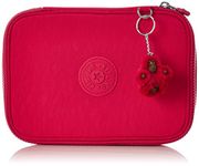 Kipling 100 PENS Large pencase, Pouches, Cases, True Pink (Pink)