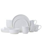 Mikasa 5266100 Samantha Chip-Resistant 16 Piece Set, Service for 4 White, Service for 4