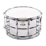 Ludwig Supralite Steel Snare Drum - 8-inch x 14-inch