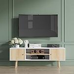 Cozy Castle Wooden TV Stand for 50 