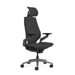 Steelcase Gesture Office Chair - Ergonomic Work Chair with Wheels for Carpet - Comfortable Office Chair - Intuitive-to-Adjust Chairs for Desk - 360-Degree Arms (Medley Pepper - HR)