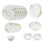 Corelle 21 Pc Dinner Set - Green Breeze