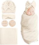 BQUBO Baby Swaddle Blankets for Gir