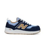 New Balance Men's Medium Composite Toe Elite Lite Electrical Hazard Industrial Work Shoe Lightweight & Slip Resistant, Blue Coffee, 10.5