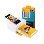 KODAK Dock Plus 4PASS Instant Photo Printer (4x6) + 90 Sheets Bundle