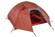 Marmot Unisex's Vapor 4P Lightweight 4 Person, 4 Man Trekking, Camping Tent, Absolutely Waterproof, Burnt Ochre