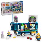 LEGO Despicable Me 4 Minions’ Music Party Bus 75581 Building Blocks Toys for 7+ Gift for Boys and Girls