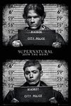 Supernatural - TV Show Poster / Print (Sam & Dean - Mugshots) (Size: 24" x 36")