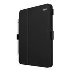 Speck Case for iPad Pro 10th Generation 10.9 Inch - Drop & Camera Protection, Slim Multi Range Stand, Apple Pencil Holder - Black/Black/White