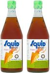 Blissify - Squid Fish Sauce, 725ml Glass Bottle - Pack of 2 - Authentic Thai Style - Ideal for Stir-Frying & Marinading