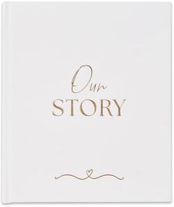 Anniversary Journal For Couples | 1 Year Anniversary Scrapbook & Photo Album Book | From 1st to 75th Wedding Anniversaries | Paper Gifts For Husband or Wife