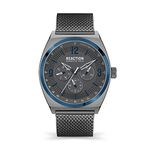 Reaction by Kenneth Cole Analog Men's Watch - KRWGK2192402 (Grey Dial Grey Colored Strap)