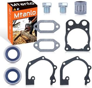 Mtanlo Gasket fit for Husqvarna K750 K760 Concrete Cutoff Saw Cylinder Part Needle Bearing, Gasket Set (As Pictures), Cylinder Plug, Needle Bearing, Oil Seal.