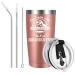 Livole Mothers Day Gifts for Mum, Mom, Mummy, Women, Mum Birthday Gifts, Funny Mum Christmas Presents, 600ml Coffee Travel Mug, 20oz Insulated Cup with Straw, Stainless Wine Tumbler, Rose Gold