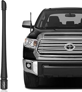 POSAID 13inch Antenna for Toyota Tundra 2014-2023 Fexible Rubber Pickup Truck Antenna Replacement with Optimized FM/AM Reception