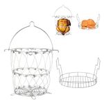 BMMXBI The Big Easy Oil-Less Better Baskets and 9" Dia The Big Easy Bunk Bed Basket, Turkey Fryer Kit for Charbroil The Big Easy Accessories, Parts for Charbroil Oil-Less Turkey Fryer Accessories