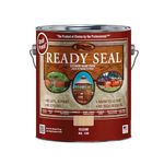 Ready Seal 100 Clear, 1-Gallon Exterior Wood Stain and Sealer, 1 gallon (Packaging may vary)