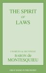 The Spirit of Laws (Great Books in Philosophy)