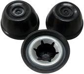 Quadrapoint BBQ Grill Hub Caps for Wheels Compatible with Most Weber Grills 306447 (3)