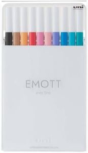 EMOTT Fineliner Pen Set #2, 10-Colors