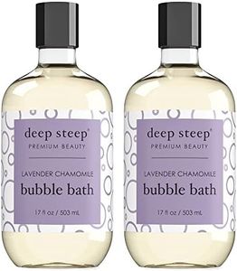 Deep Steep Bubble Bath, 17 Ounce (Pack of 2) (Lavender Chamomile)