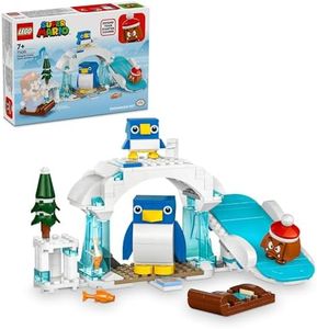 LEGO® Super Mario™ Penguin Family Snow Adventure Expansion Set 71430 for Kids, Includes a Goomba Figure,Toy for Boys, Girls and Gamers Aged 7 and Over